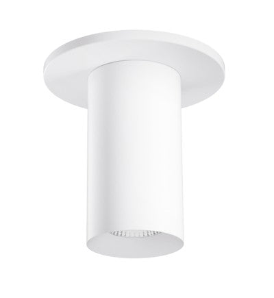 ELCO Lighting E25FW-1127-N 2-Inch White LED Surface Mount Fixture, 1150 lm, 2700K