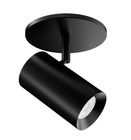 ELCO Lighting E25MB-11SD-W 2-Inch Black LED Monopoint Fixture, 1150 lm