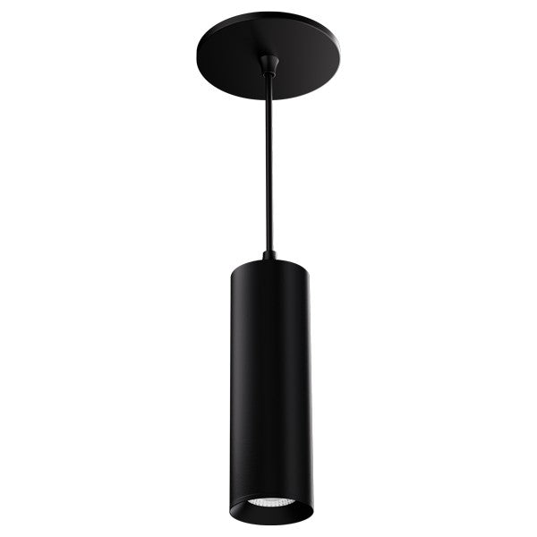 ELCO Lighting E25PB-09SD-24 2-Inch Black LED Pendant Light, 950 lm