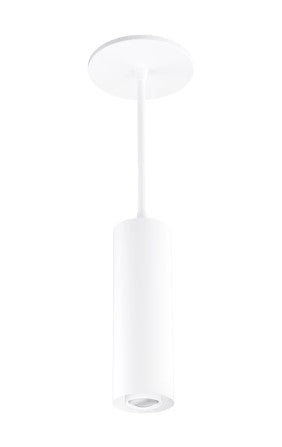 ELCO Lighting E25PW-0740-FC 2-Inch White LED Pendant Light, 750 lm, 4000K