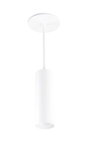 ELCO Lighting E25PW-10DX35 2-Inch White LED Pendant Light, 1000 lm, 3500K, 0-10V / TRIAC / ELV
