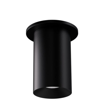 ELCO Lighting E36FB-0812A27 3-Inch Black LED Surface Mount Fixture, 875 lm, 2700K, 12V
