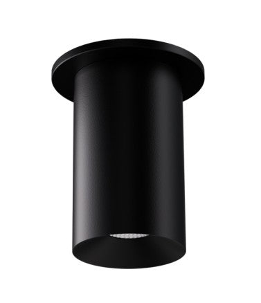 ELCO Lighting E36FB-1130-S 3-Inch Black LED Surface Mount Fixture, 1150 lm, 3000K, 18°
