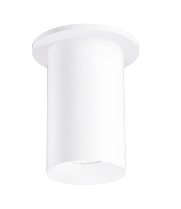 ELCO Lighting E36FW-0927 3-Inch White LED Surface Mount Fixture, 950 lm, 2700K