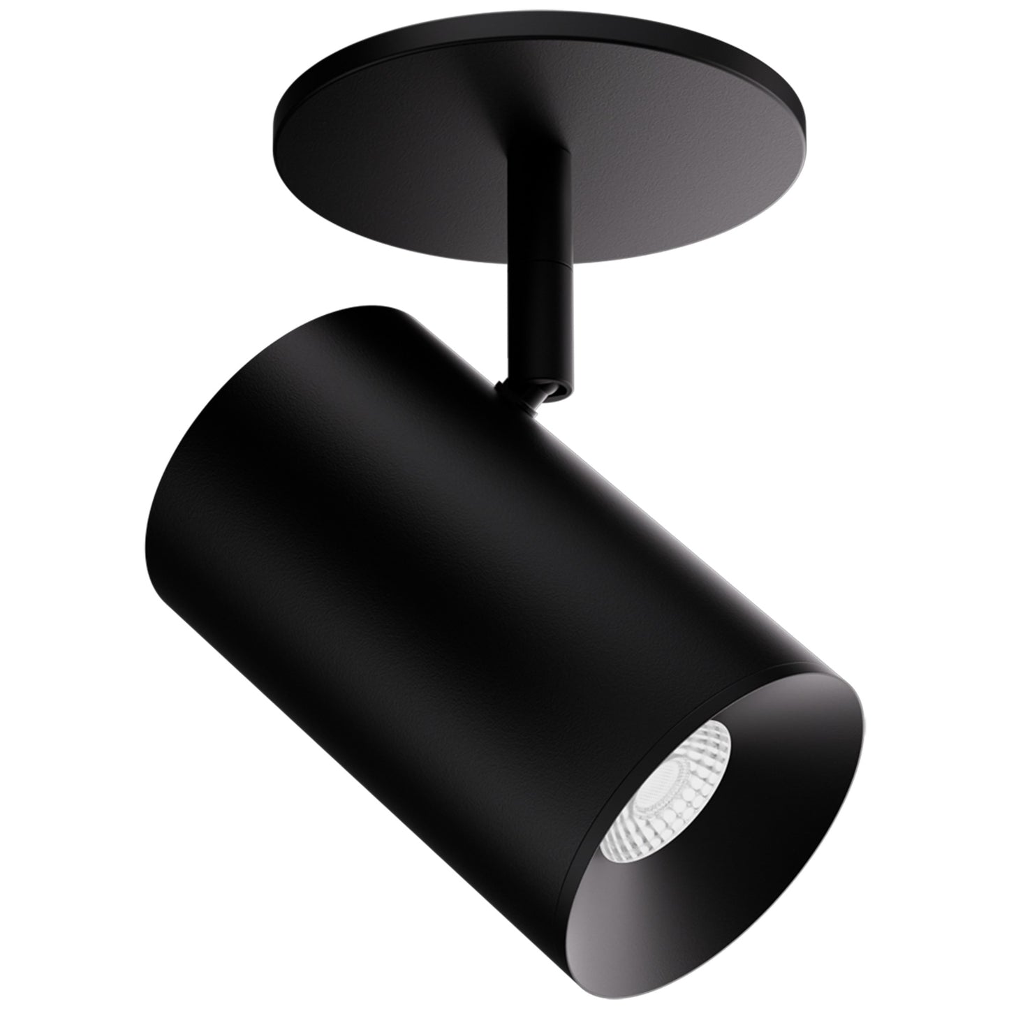 ELCO Lighting E36MB-1127D 3-Inch Black LED Monopoint Fixture, 1150 lm, 2700K, 3-in-1