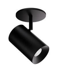 ELCO Lighting E36MB-1527 3-Inch Black LED Monopoint Fixture, 1500 lm, 2700K, 38°