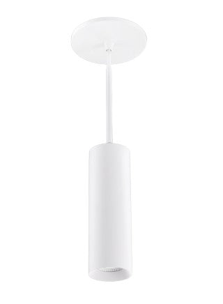 ELCO Lighting E36PW-0824D30 3-Inch White LED Pendant Light, 800 lm, 3000K, 24V