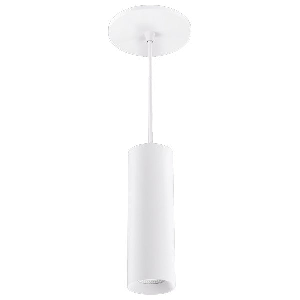 ELCO Lighting E36PW-1230D-FC White LED Pendant Light, 1250 lm, 3000K, 18°-50°, 120V / 27V