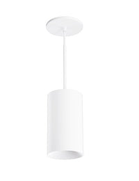 ELCO Lighting E42PW-0927-EM 4-Inch White Lighting Component, 950 lm, 2700K, 38°, Battery Backup