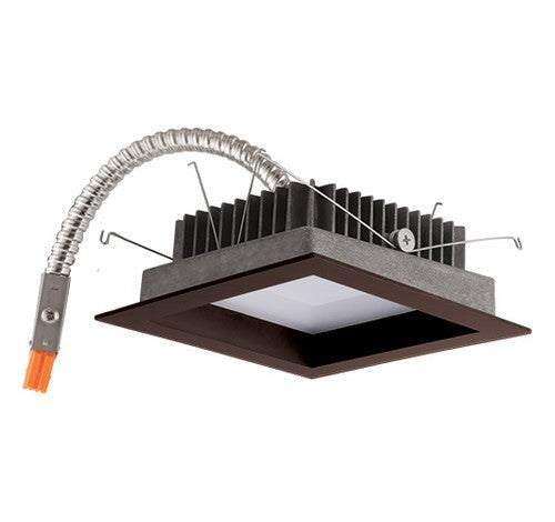 ELCO Lighting E520L2030BZ 5``Square LED Module with Reflector Trm 2000 lm 3K