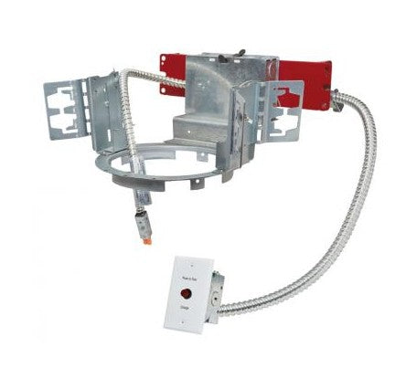 ELCO Lighting E6LHU40D2-EM1 6-Inch Recessed Housing, 4000 lm, 1W, Battery Backup