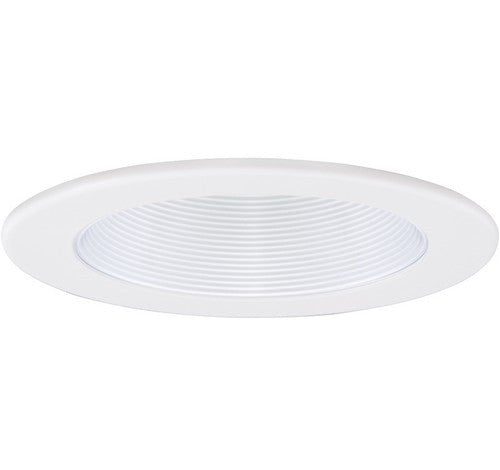 ELCO Lighting EL1493W 4" White Low Voltage Baffle