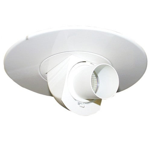 ELCO Lighting EL2587W 6" Adjustable Spot with Snoot