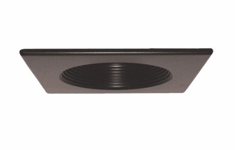 ELCO Lighting EL4351BZ 4" Square Baffle Trim For Eld4Rt