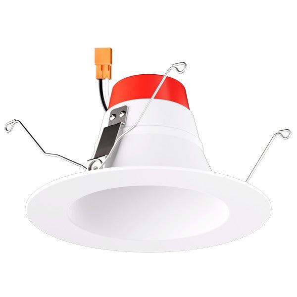 ELCO Lighting EL62540W 6-Inch White LED Light Engine with Reflector Trim, 1000 lm, 14W