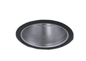 ELCO Lighting 6" Brushed Nickel Baffle Trim ELM30NB
