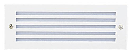 ELCO Lighting White Finish Step Light Face Plate ELST82W