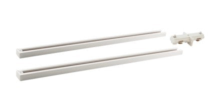 ELCO Lighting White Finish Track Lighting Rail EP12XW