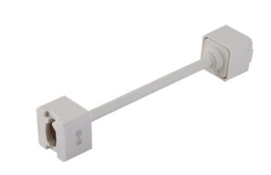 ELCO Lighting White Finish Track Extension Wand EP836W