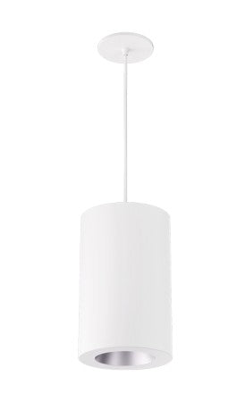 ELCO Lighting EPD63710CT5HW-12 LED Pendant Light, 6-Inch, 1000 lm, 5CCT, Haze / White, 12-Inch Stem