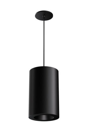 ELCO Lighting EPD685L3CT5BB-72 LED Pendant Light, 6-Inch, 1000/1500/2000 lm, 5CCT, Black, 72-Inch Stem