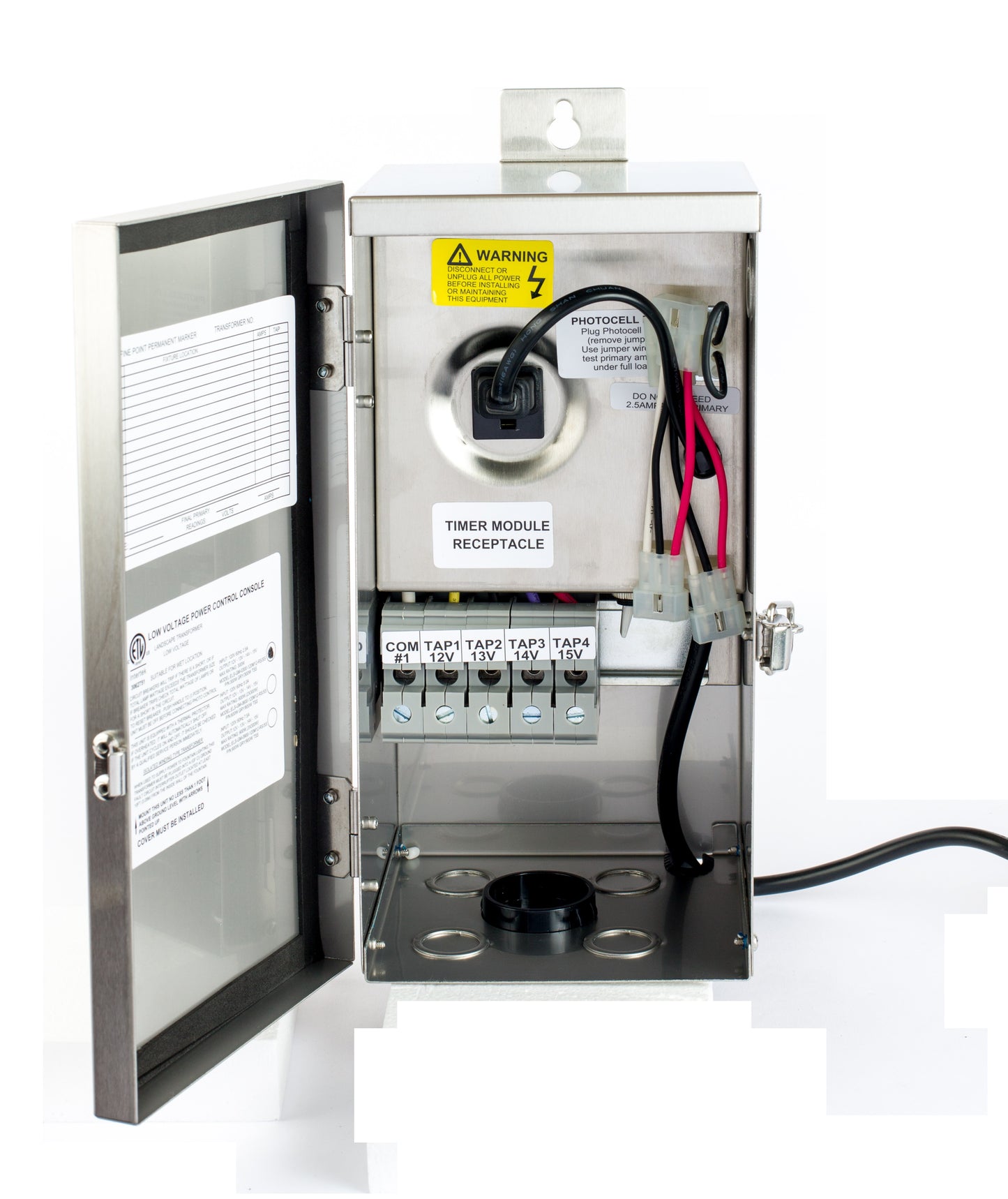 EMCOD EMT150SS-E Economy Multi-Tap Landscape Transformer 150W 12V-15VAC