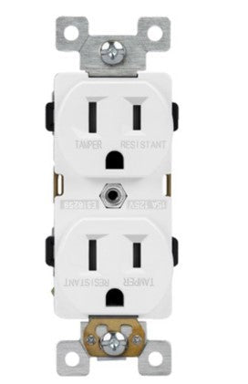Enerlites Comm Tr Receptacle 15A 125V 5-15R Light Almond 61540-TR-LA
