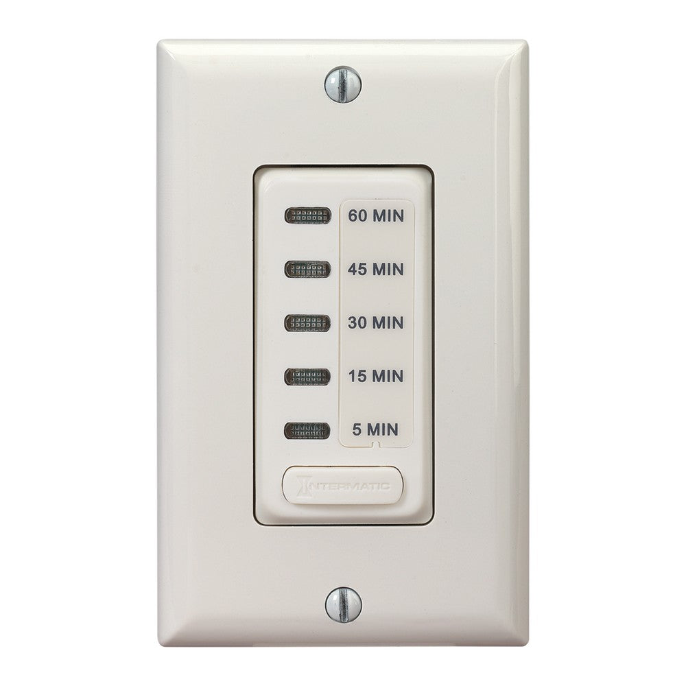 Intermatic 120 VAC 45 Minute 60 HZ Light Almond Electronic Countdown Timer EI205LA