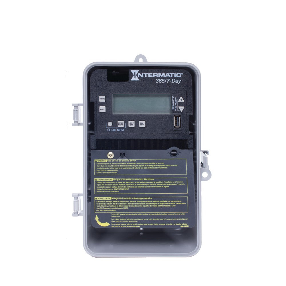 Intermatic 120-277 VAC 2-Circuit Indoor/Outdoor Electronic Control ET2725CP