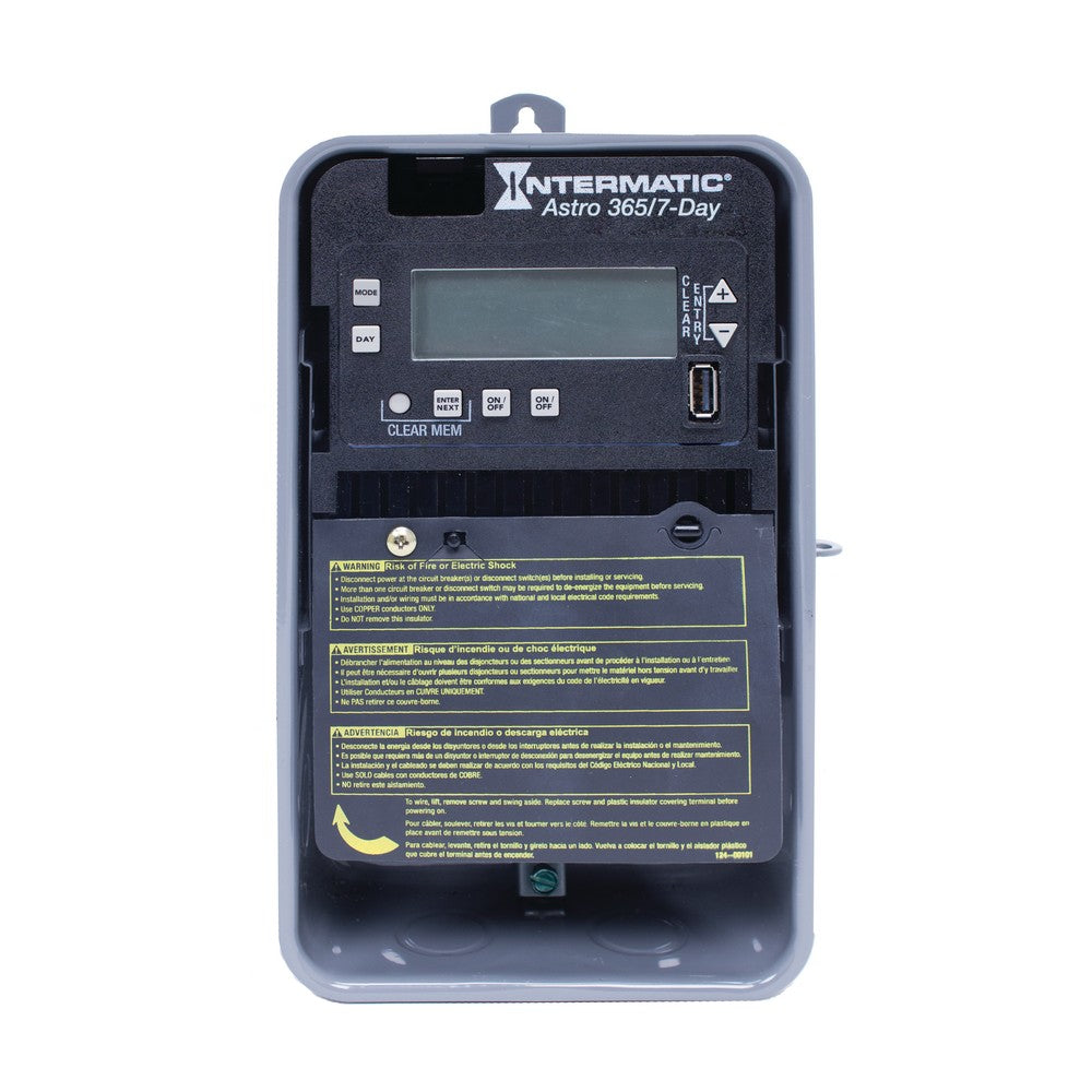 Intermatic 120-277 VAC 2-Circuit Outdoor Astronomic Electronic Control ET2825CR