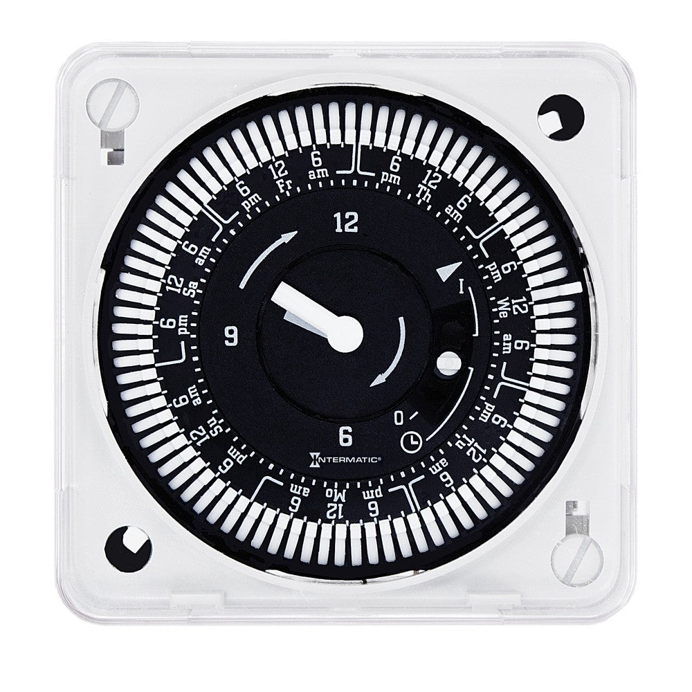 Intermatic 240V 21A 7-Day Electromechanical Flush Mount Timer Module MIL72ESWUZH-240