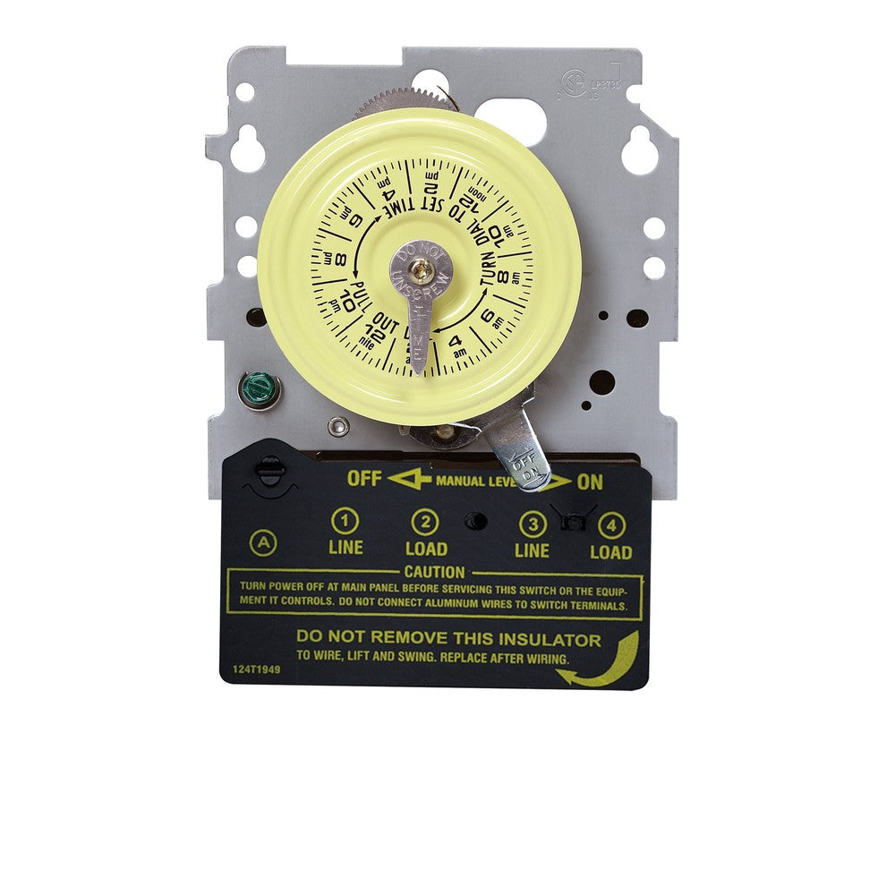 Intermatic 208-277V 24-Hour Mechanical Time Switch Mechanism T104M