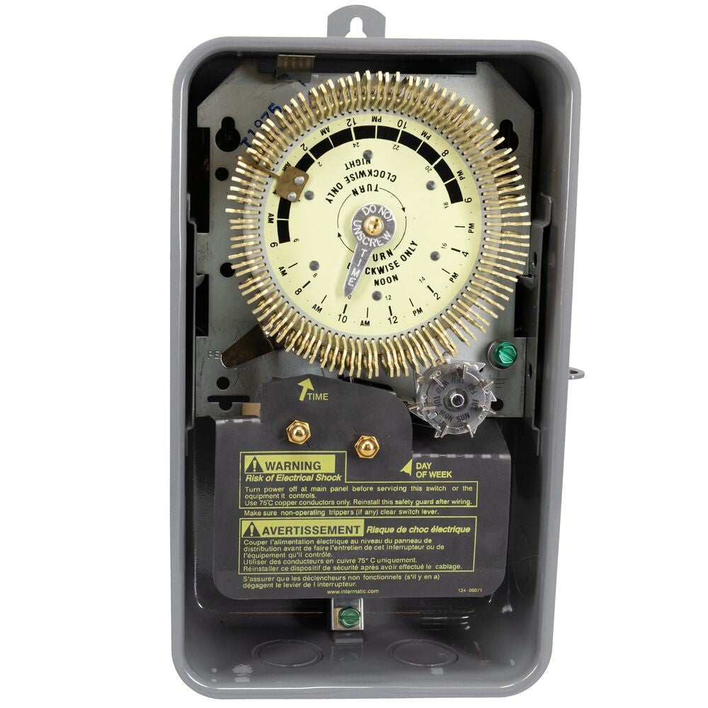 Intermatic 480 VAC 60Hz Outdoor Mechanical Time Switch T1975ER