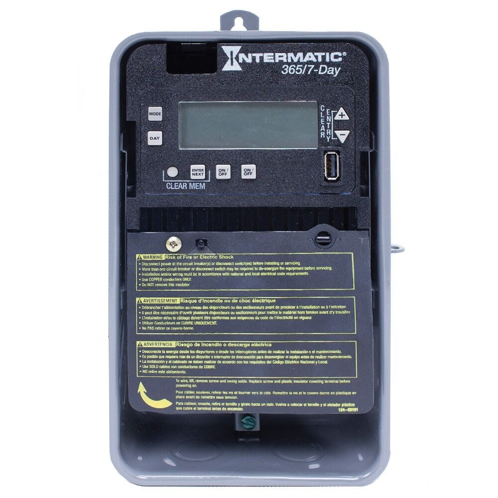 Intermatic 7-Day Water Heater Timer Switch WH2725AT