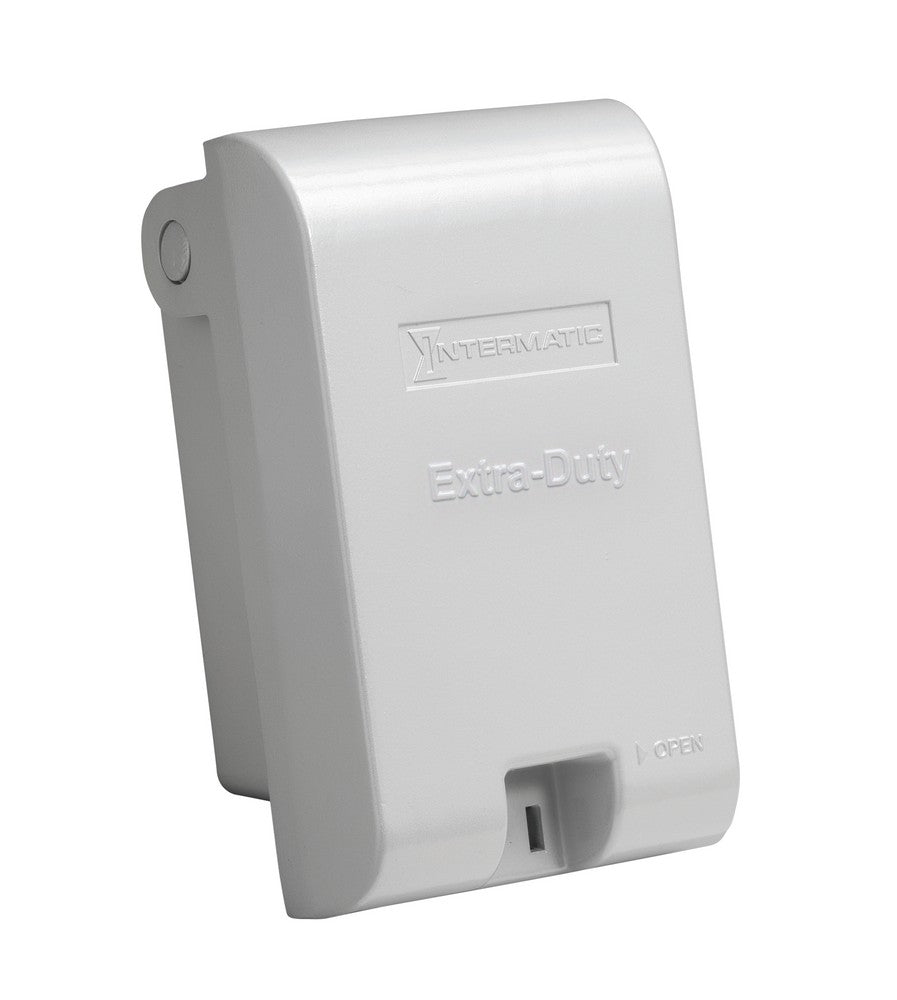 Intermatic Single-Gang 2.75" Gray In-Use Weatherproof Cover WP3110MXD