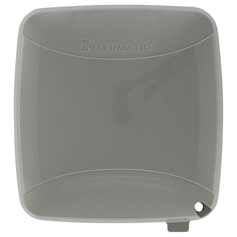 Intermatic Double-Gang 2.75" Gray In-Use Weatherproof Cover WP5225G