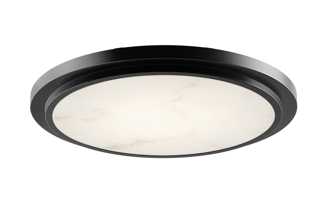 Lighting Spot 26 7 ft. 12W 120V 5CCT selectable Black LED Slim Panel LS-AL-7FL-12W-5CCT-BL
