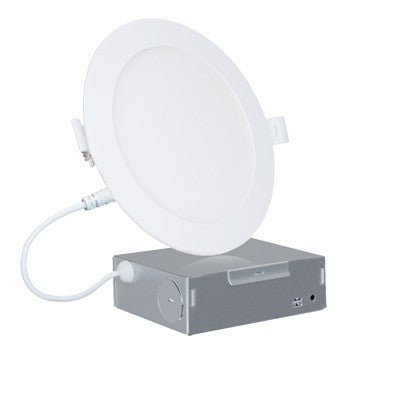 Lighting Spot 26 6 in. 5CCT selectable Round Canless Canless LED Downlight LS-CS-6-5CCT-RND