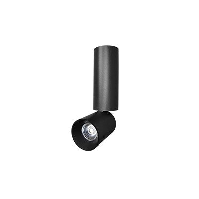 Lighting Spot 26 10 in. 12W 5CCT selectable Adjustable Black LED Cylinder Light LS-SC-10-12W-5CCT