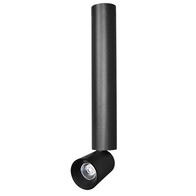 Lighting Spot 26 23 in. 12W 5CCT selectable Adjustable Black LED Cylinder Light LS-SC-23-12W-5CCT