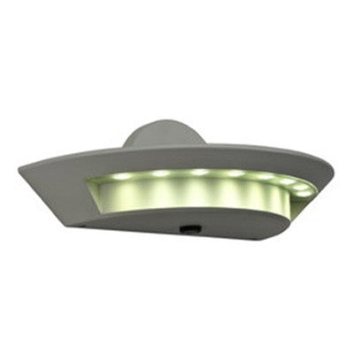 Lighting Spot 26 3W 395lm 5000K Gray Aluminum, Dark Gray Aluminum LED Wall Light LS2-1880-DG