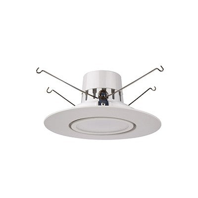 Lighting Spot 26 6 in. 16.5W 4000K Round Adjustable White LED Recessed Downlight LSH-616.5W-4K