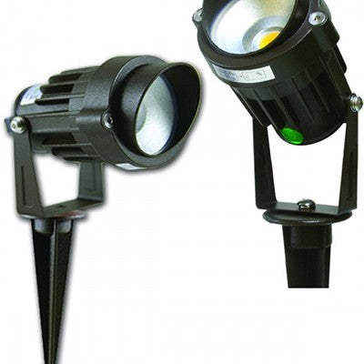 Lighting Spot 26 10W 800lm 12V 5000K Black Landscape Light LSH-G70-DC-10W5K