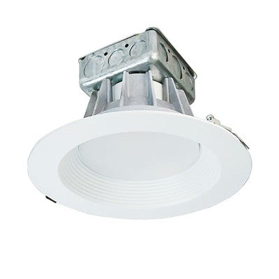 Lighting Spot 26 8 in. 40W 3000K Round White LED Recessed Downlight LSJ-D528-8-3K