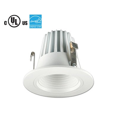 Lighting Spot 26 2 in. 9W 3000K Baffle White LED Recessed Downlight LSL-2-203-3K
