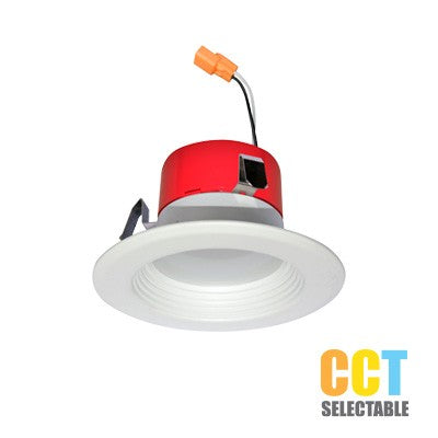 Lighting Spot 26 3 in. 10W 5CCT Selectable (27K/30K/35K/40K/50K) Baffle Black LED Recessed Downlight LSL-3-573-5CCT-BL