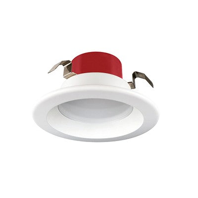 Lighting Spot 26 4 in. 11W 4000K Round Smooth White LED Recessed Downlight LSL-400EN-4K