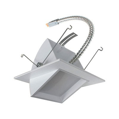 Lighting Spot 26 5 in. 16W 3000K Square White LED Recessed Downlight LSL-5-SQ-544-3K