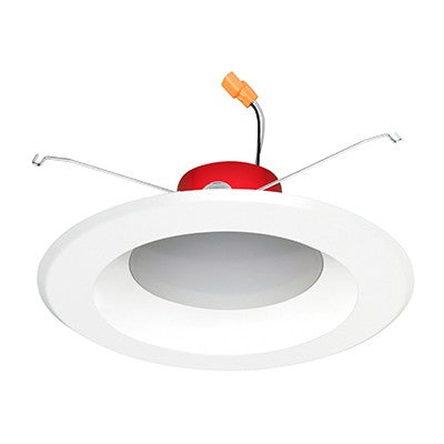 Lighting Spot 26 5 in. 13W 2700K Round Smooth White LED Recessed Downlight LSL-560EN-27K