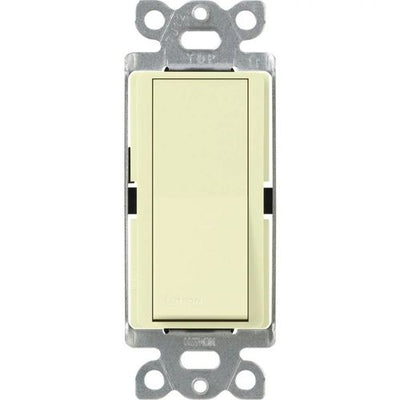 Lutron Claro switch in Almond